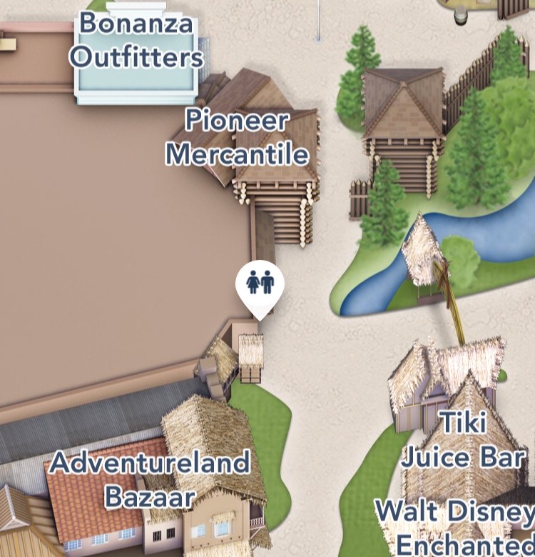 アナハイムディズニーランドのトイレ 場所は どこが空いている Mappy S Disney Dreams