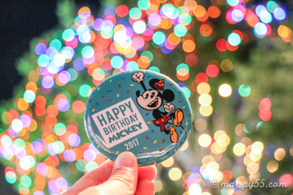 ミッキーとミニーの誕生日 アナハイムディズニーでのお祝い Mappy S Disney Dreams